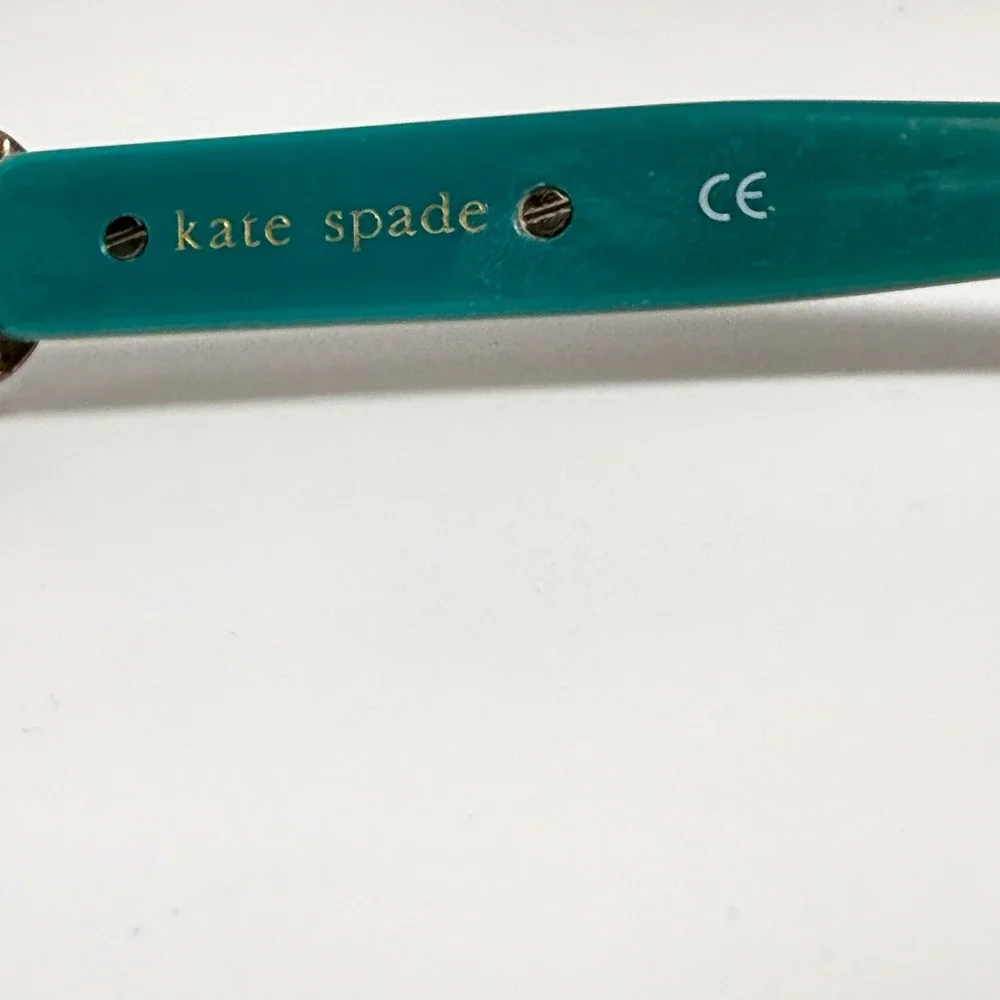 Kate Spade Susanna 0JUR Eyeglasses Frames Brown Teal Rectangular‎ Women 125 0JUR
